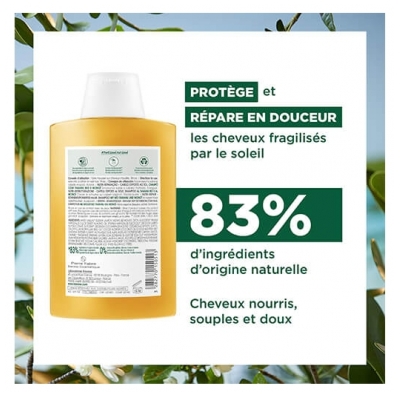 Klorane Shampooing Nutri-Réparation Cheveux au Soleil 200 ml