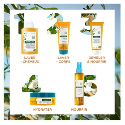 Klorane Shampooing Nutri-Réparation Cheveux au Soleil 200 ml
