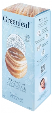 Greenleaf Colouration 100% Organic 100g - Hair Colour: Golden Blonde
