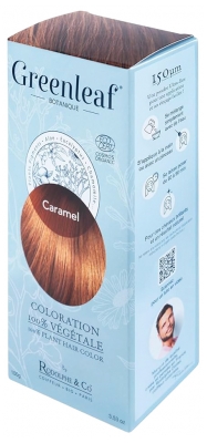 Greenleaf Coloration 100% Biologique 100 g - Coloration : Caramel