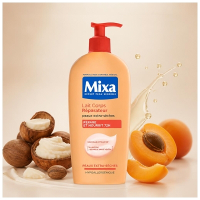 Mixa Remontējošs Ķermeņa Losjons 400 ml