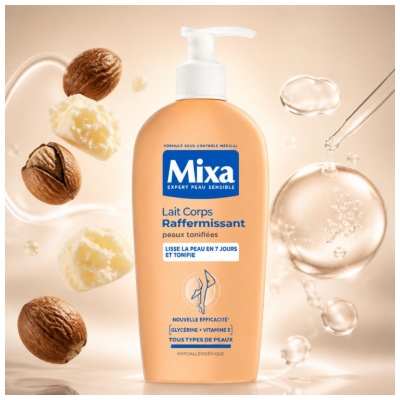 Mixa Stangrinamasis drėkinamasis kūno pienelis 250 ml