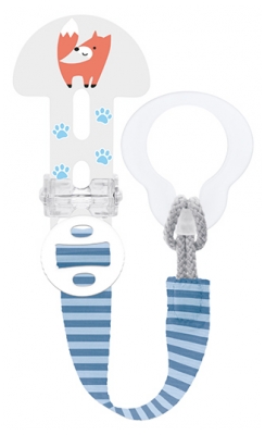 Prendedor de Chupeta Universal Todas as Idades MAM - Modelo: Raposa