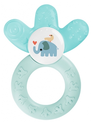 Anel Refrigerante MAM 4 Meses e + - Cor: Azul