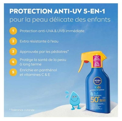 Nivea Sun Protect & Hydrate Kids Spray Solaire SPF50+ 250 ml