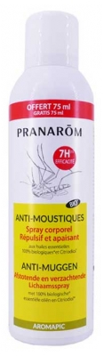 Pranarôm Aromapic Anti-Moustiques Spray Corporel Répulsif et Apaisant Bio 200 ml