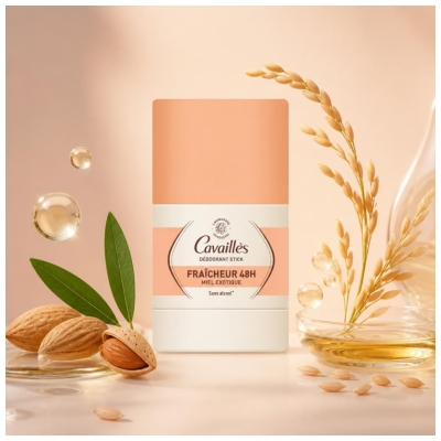 Cavaillès Deodorant Stick Prospețime 48H Miere Exotică 50 ml