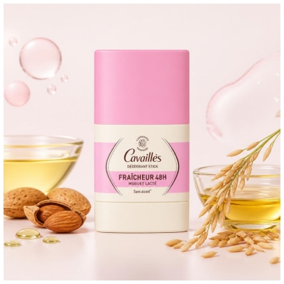 Cavaillès Desodorizante em Stick Frescura 48H Muguet Lacté 50 ml