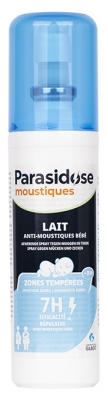 Parasidose uodų repelentinis pienelis kūdikiams vidutinio klimato zonoms, 100 ml