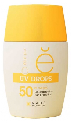 Etat Pur UV Drops Fluide Minéral Visage SPF50 30 g