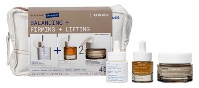 Korres Black Pine Balance + Lift + Firm Kit