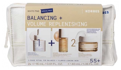 Korres Pinheiro Branco Kit Equilibrar + Redensificar Volumes