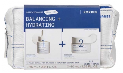 Korres Yaourt Grec Smart Yoghurt Gel-Cremă Probiotice 40 ml + Super Ser Probiotice 15 ml Cadou