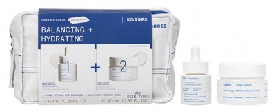 Korres Yaourt Grec Smart Yoghurt Gel-Cremă Probiotice 40 ml + Super Ser Probiotice 15 ml Cadou