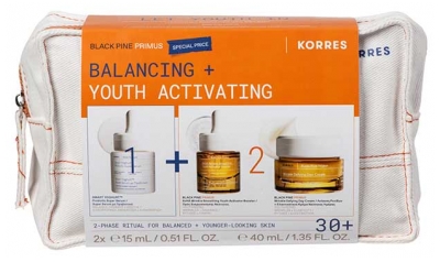 Korres Black Pine Balancing + Youth Activator Kit
