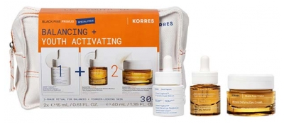 Korres Black Pine Balancing + Youth Activator Kit
