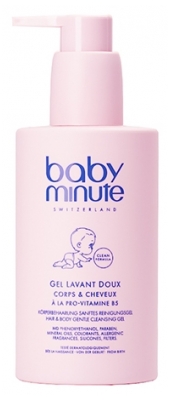 BODY' minute Delikatny żel myjący do ciała i włosów Baby Minute