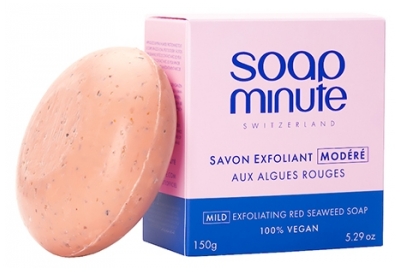 BODY' minute Săpun Exfoliant Moderat Alge Roșii Soap Minute