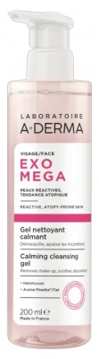 A-DERMA Exomega Gel de Curățare Calmante 200 ml