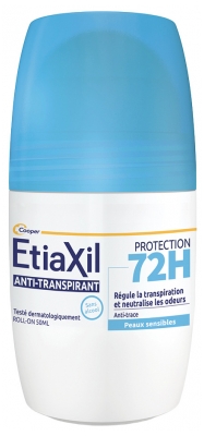 Etiaxil Déodorant Anti-Transpirant Protection 72H Roll-On 50 ml