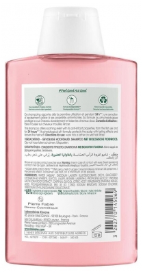 Klorane Apaisant - Cuir Chevelu Sensible Shampoing à la Pivoine Bio 200 ml