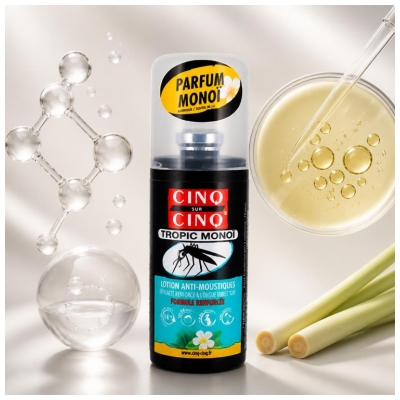Cinq sur Cinq Tropic Monoï pretožu losjons 75 ml