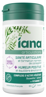 Iana Articulations + Humeur Positive 60 Comprimés