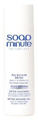 BODY' minute Gel de duș detoxifiant cu busuioc și lemongrass Soap Minute