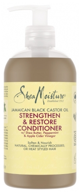 SheaMoisture Aceite de Ricino Negro de Jamaica Acondicionador Fortalecedor y Revitalizante 384 ml