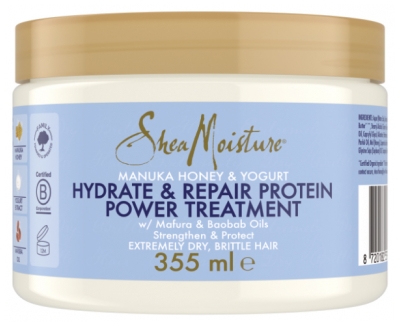 SheaMoisture Manuka Med in Jogurt Maska za Obnovo 355 ml