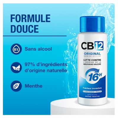 CB12 12 Heures Bain de Bouche 500 ml