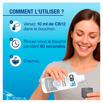 CB12 White 12 Heures Bain de Bouche 250 ml