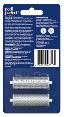 Scholl Pedi Perfect 2 Recharges Râpe Électrique Nano Tech