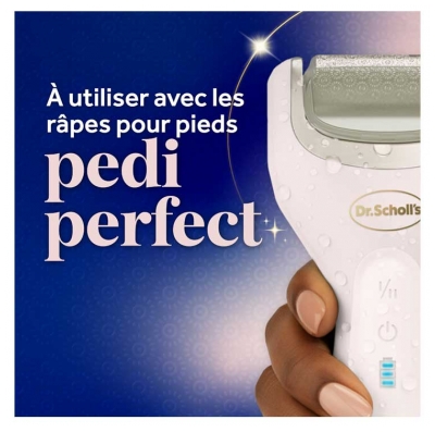 Scholl Pedi Perfect 2 Recharges Râpe Électrique Nano Tech