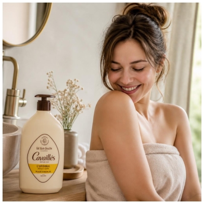 Rogé Cavaillès Gel Bain Douche Peaux Sensibles L'Original 1 L