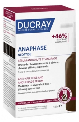 Ducray Anaphase Neoptide Sérum Antichute et Ancrage 2 x 50 ml