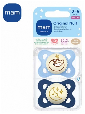 MAM 2 Original Yö-tutti 2-6 kk - Malli: Kettu ja kuu