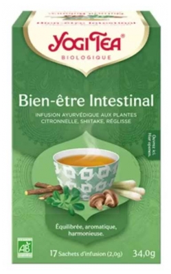Yogi Tea Sănătate Intestinală Bio 17 Pliculețe