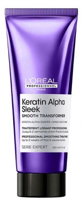 L'Oréal Professionnel Keratin Alpha Sleek Traitement Lissant Professionnel 200 ml