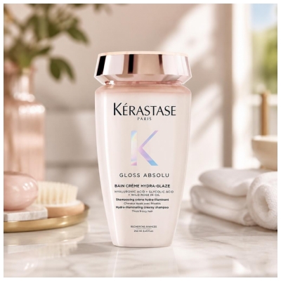 Kérastase Gloss Absolu Feuchtigkeitsspendendes Glanz-Creme-Shampoo 250 ml