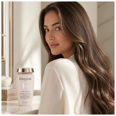 Kérastase Gloss Absolu Feuchtigkeitsspendendes Glanz-Creme-Shampoo 250 ml