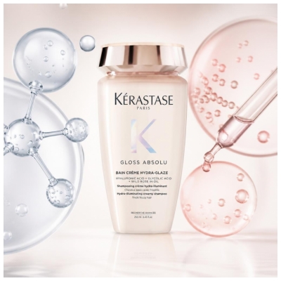 Kérastase Gloss Absolu Feuchtigkeitsspendendes Glanz-Creme-Shampoo 250 ml