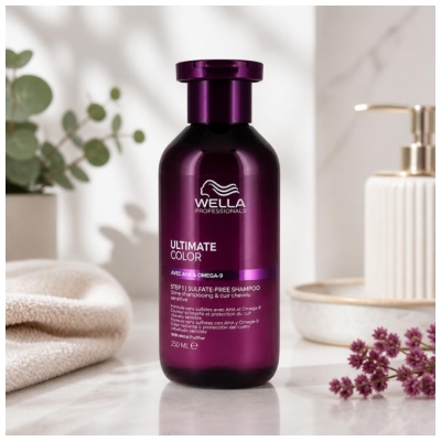 Wella Ultimate Color Shampoo für Glanz und Kopfhautberuhigung 250 ml