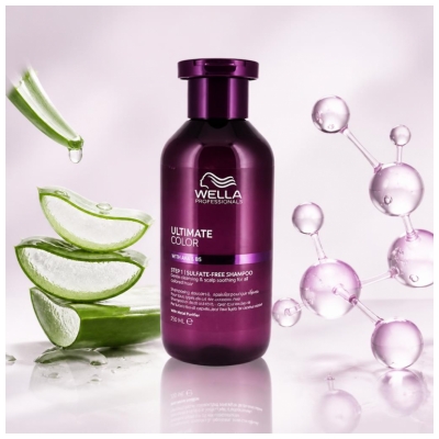 Wella Ultimate Color Shampoo für Glanz und Kopfhautberuhigung 250 ml