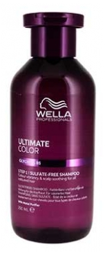 Wella Ultimate Color Shampoing Éclat et Apaisement du Cuir Chevelu 250 ml