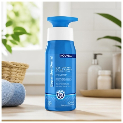 Bepanthen Derma Mildes Körper-Waschgel 400 ml