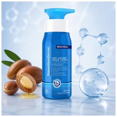 Bepanthen Derma Švelnus Prausimosi Gelis Kūnui 400 ml