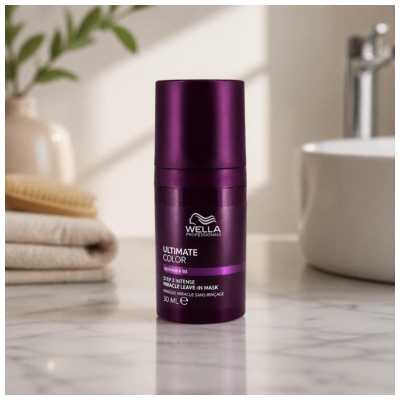 Masca Wella Ultimate Color pentru strălucire, hidratare și protecție 30 ml
