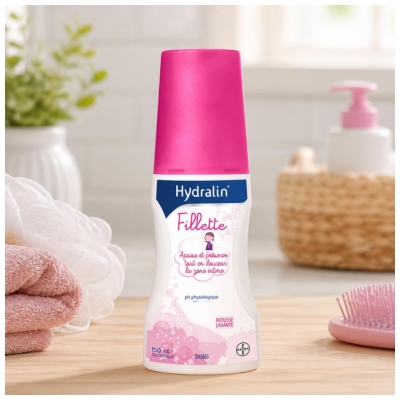 Hydralin Fillette Soin Zones Intimes Mousse Lavante 150 ml