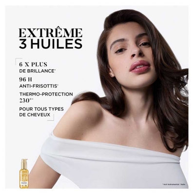 Dessange Extrême 3 Huiles Huile Universelle Sublimatrice Cheveux Ternes 110 ml
